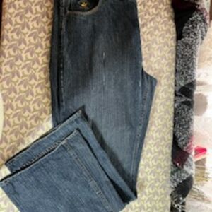 Men's Jeans - Beverly Hills Polo Club 42x34 BLUE